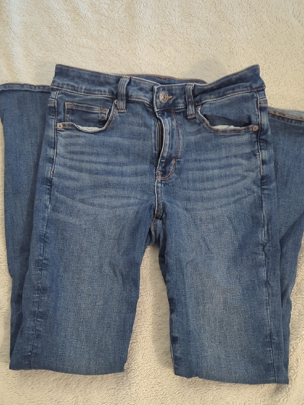 American Eagle Women’s Blue Stretch Denim Jeans